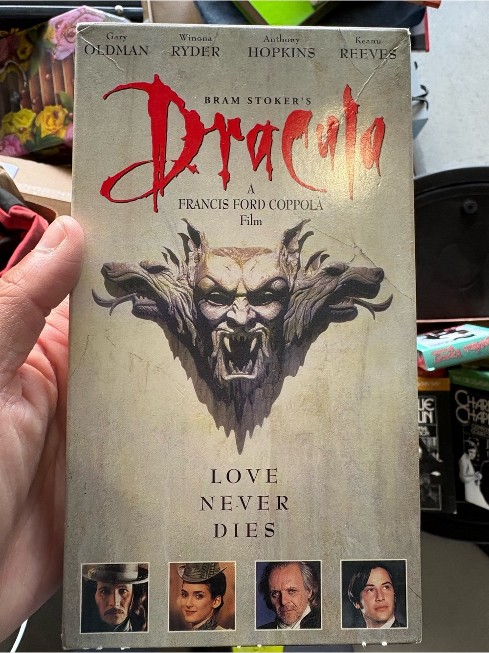 Dracula Bram Stoker's VHS Tape - Horror